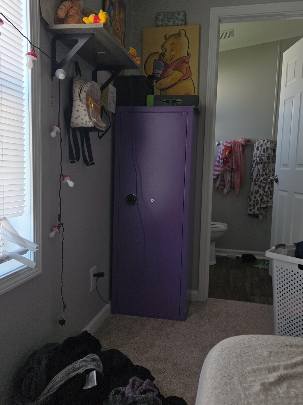 INTERGREAT Gun safes,Large Rifle Safe,Gun Safes for Home Rifle and Pistols, Long Gun Safe for Rifle Shotgun for Home,Quick Access Rifle Safes,Adjustable Gun Racks, Easy Assemble(8-12 Guns) customer photo 1
