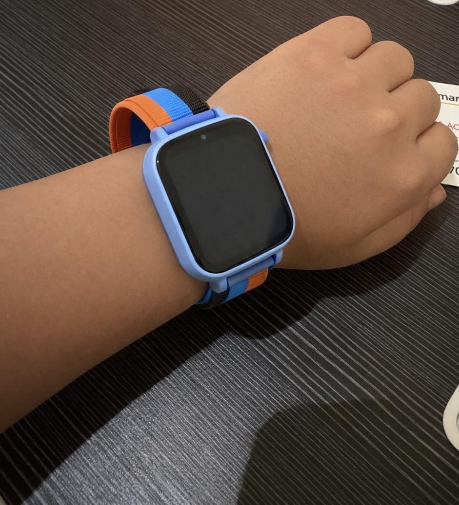 4G Kids Smart Watch for Boys Girls with GPS Tracker, Kid Smartwatch Phone Call SOS Video Call for Kids Birthday Gift Ages 4-12 customer photo 1