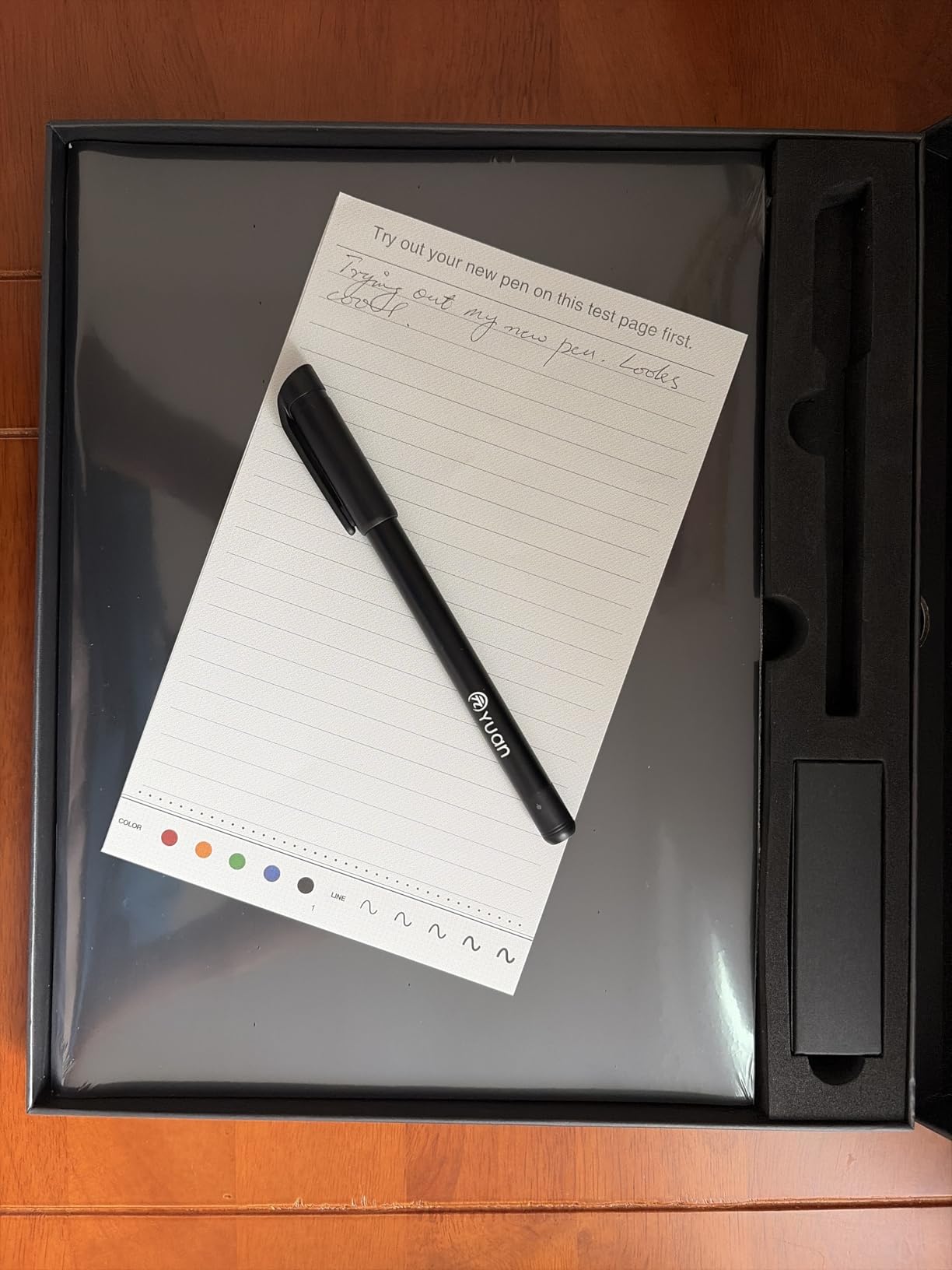 Yuan Sync Smart Pen and Digital Notebook Set (3-Pack A4) customer photo 2