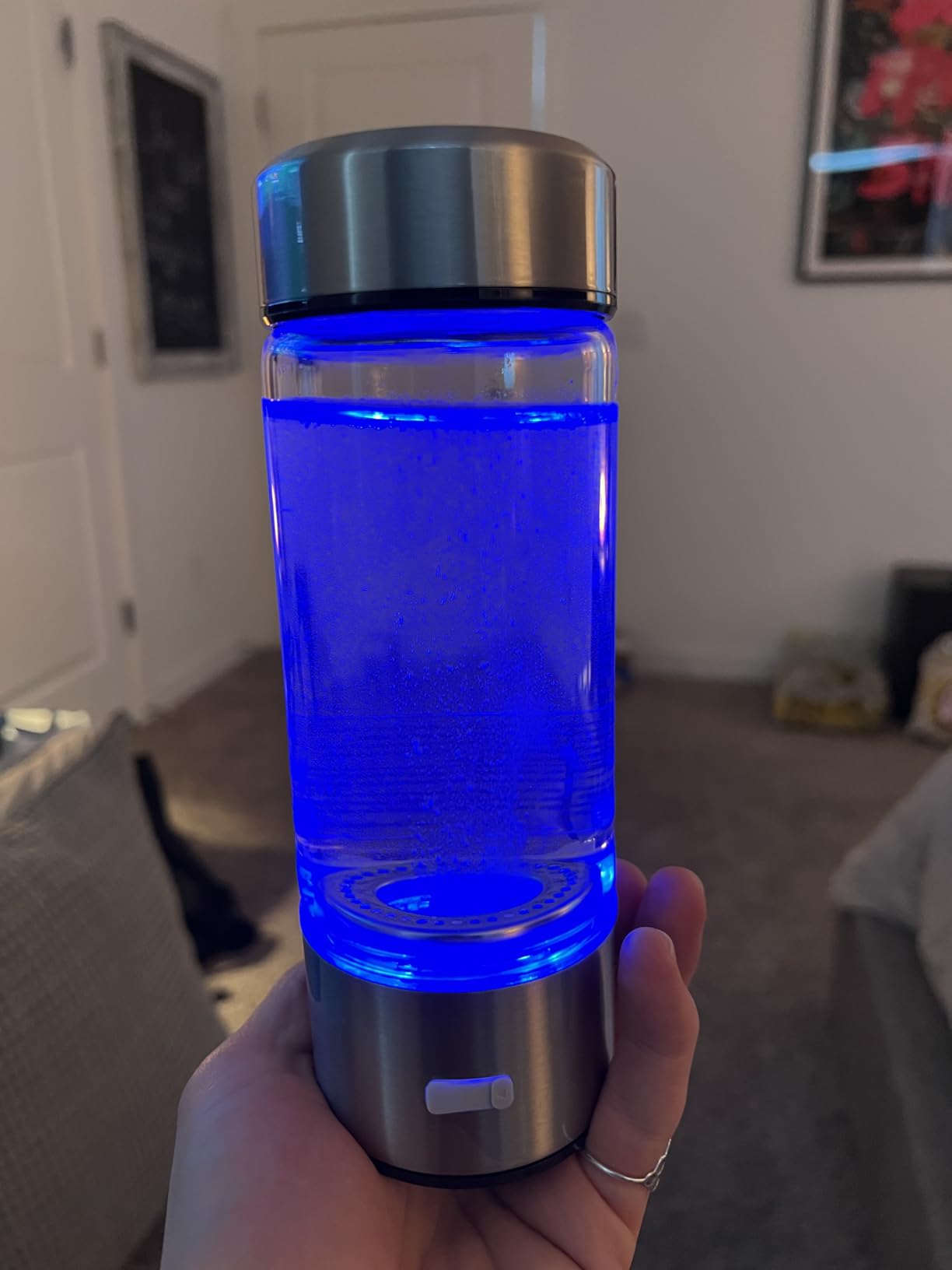 Upgrade 3-in-1 Hydrogen Water Bottle with Display - Industry TOP - 24-Hour Hydrogen Lock | 0 Chlorine & 0 Ozone | 100% Leak-Proof Seal, Hydrogen Water Bottle Generator with Hydrogen Straw customer photo 2
