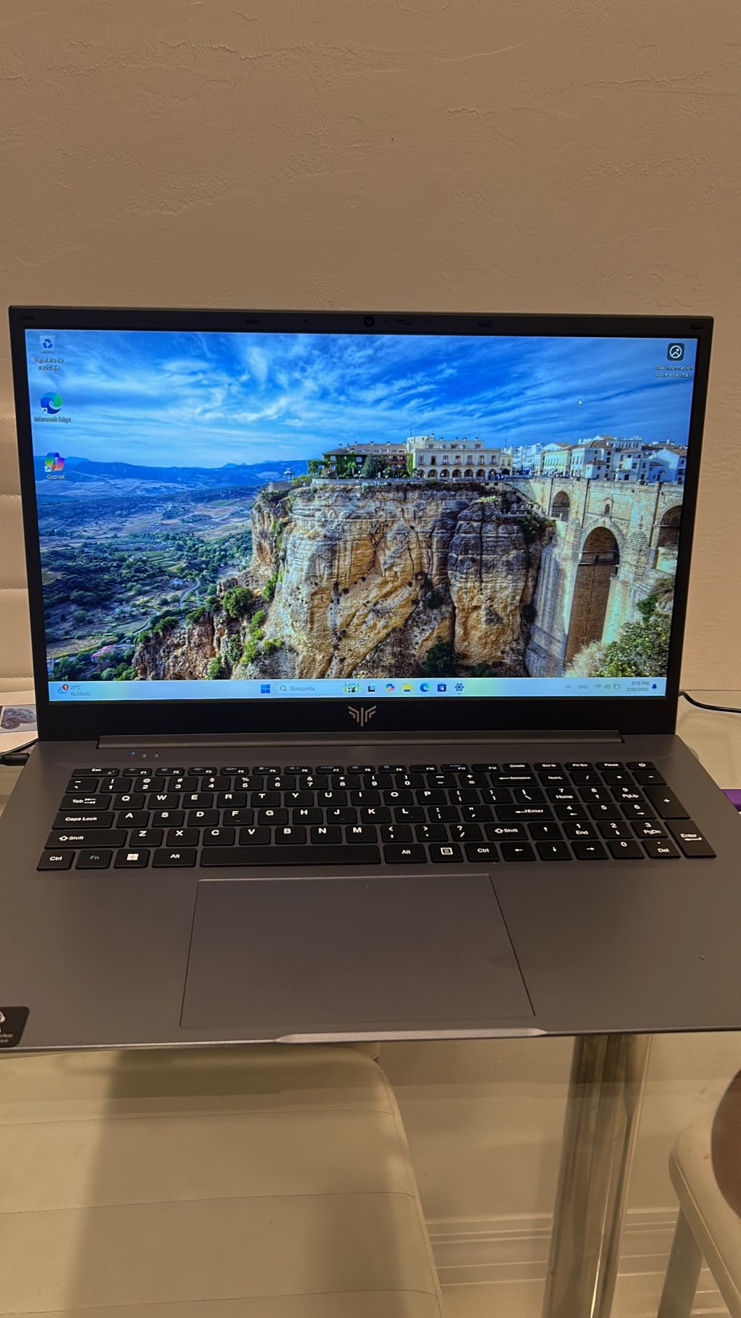 MALLRACE Laptop with AMD Ryzen 7000 Series Processor (Up to 4.3GHz), AMD Radeon Graphics, 16GB DDR4 512GB NVMe SSD, Wi-Fi 6, Type-C, 15.6
