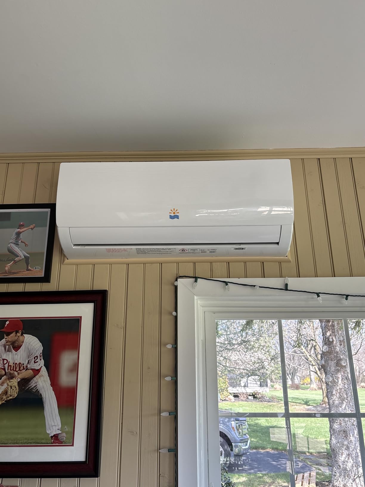 9000 BTU Mini Split AC/Heating System - Ductless Mini Split Air Conditioner with Heat Pump, 19 SEER2, 115V Energy Efficient, Covers Up to 450 Sq. Ft. customer photo 1