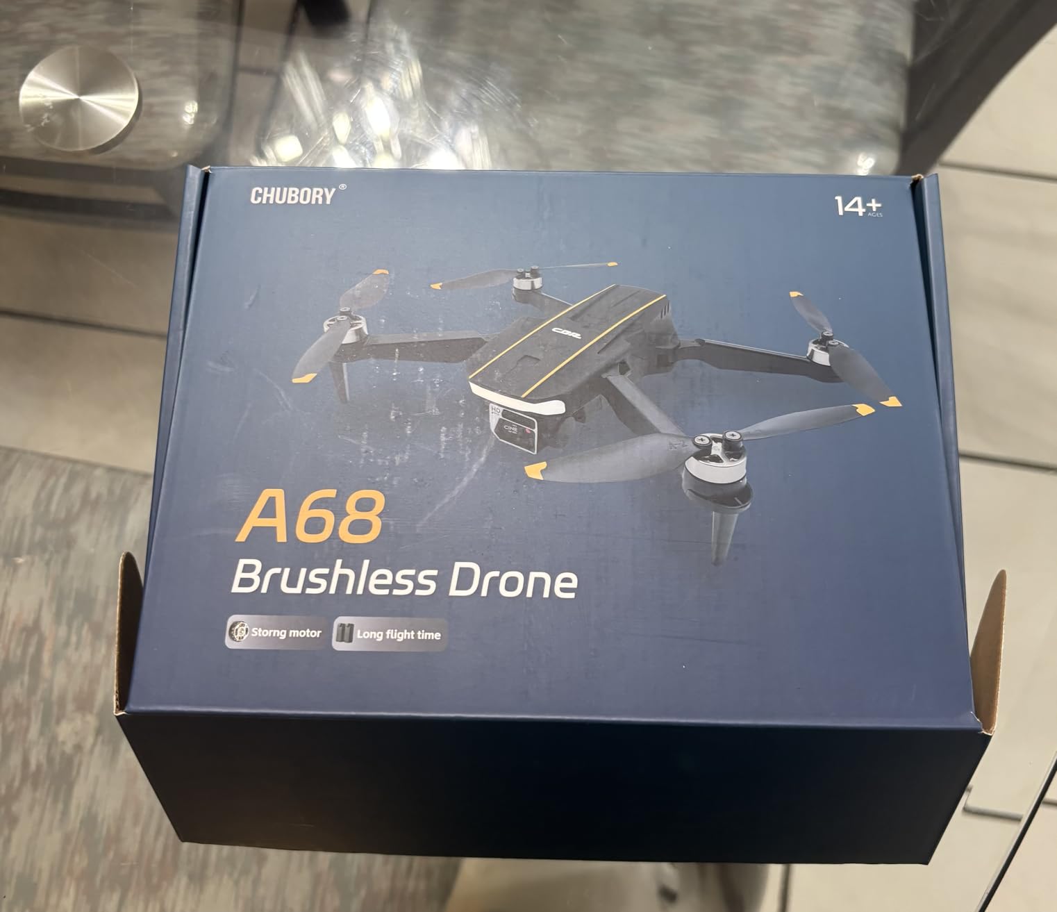 GPS Drone with EIS 4K Camera for Adults Kids, RC Drones with 4.5 inch HD Screen on Controller, Auto Return, 3 Batteries for 90 min Flight Time, 3280 FT Long Control Range Transmission, Circle Fly and Follow Me Mode, Foldable Quadcopter for Beginner Kids Gifts Toy, Under 249g customer photo 1