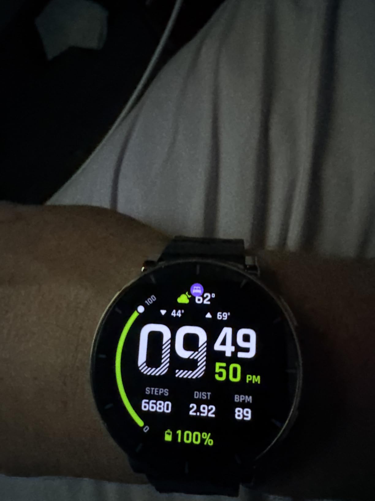 Amazfit Active 3 Premium GPS Running Smart Watch, 1.32
