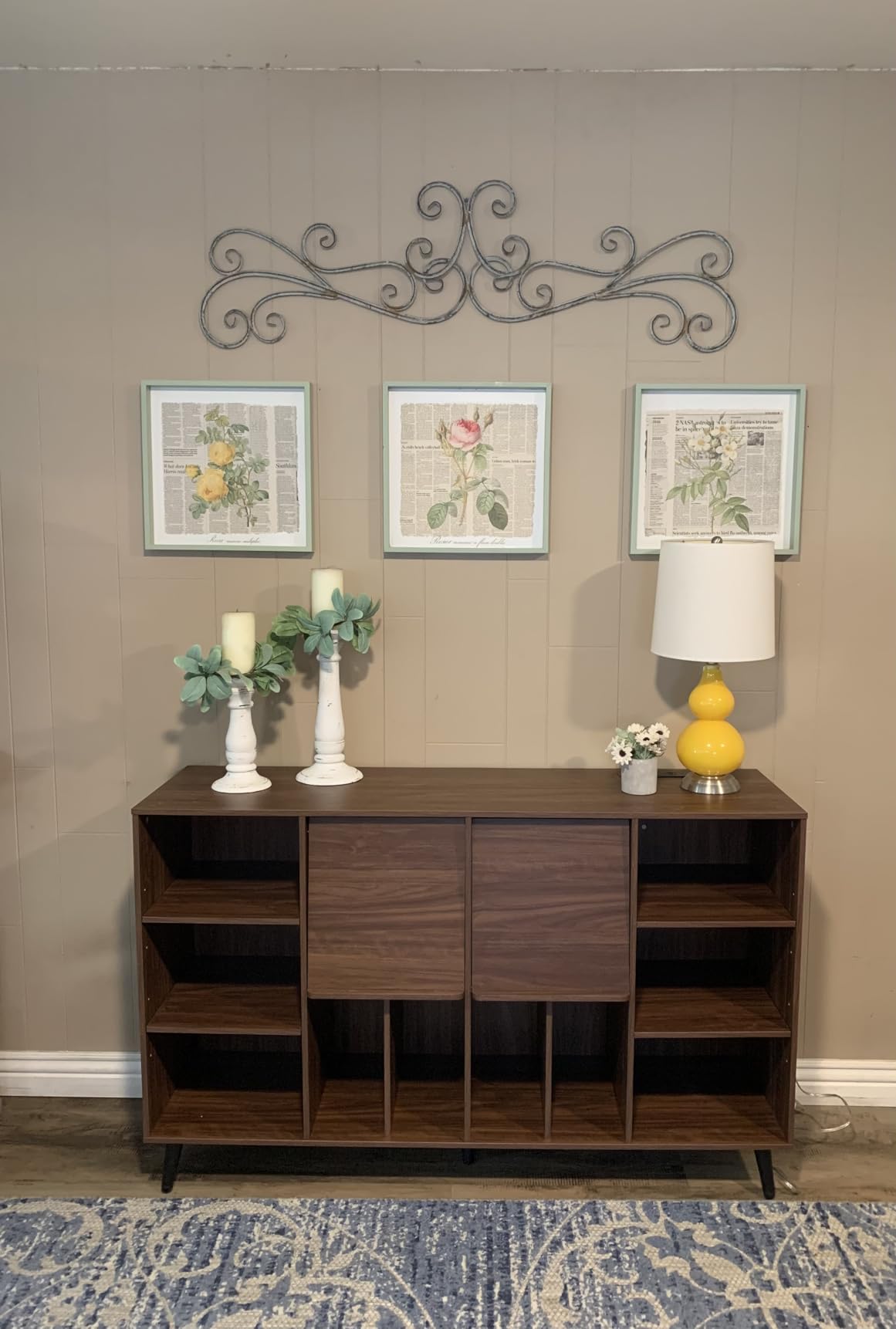 IRONCK Large Record Player Stand 55