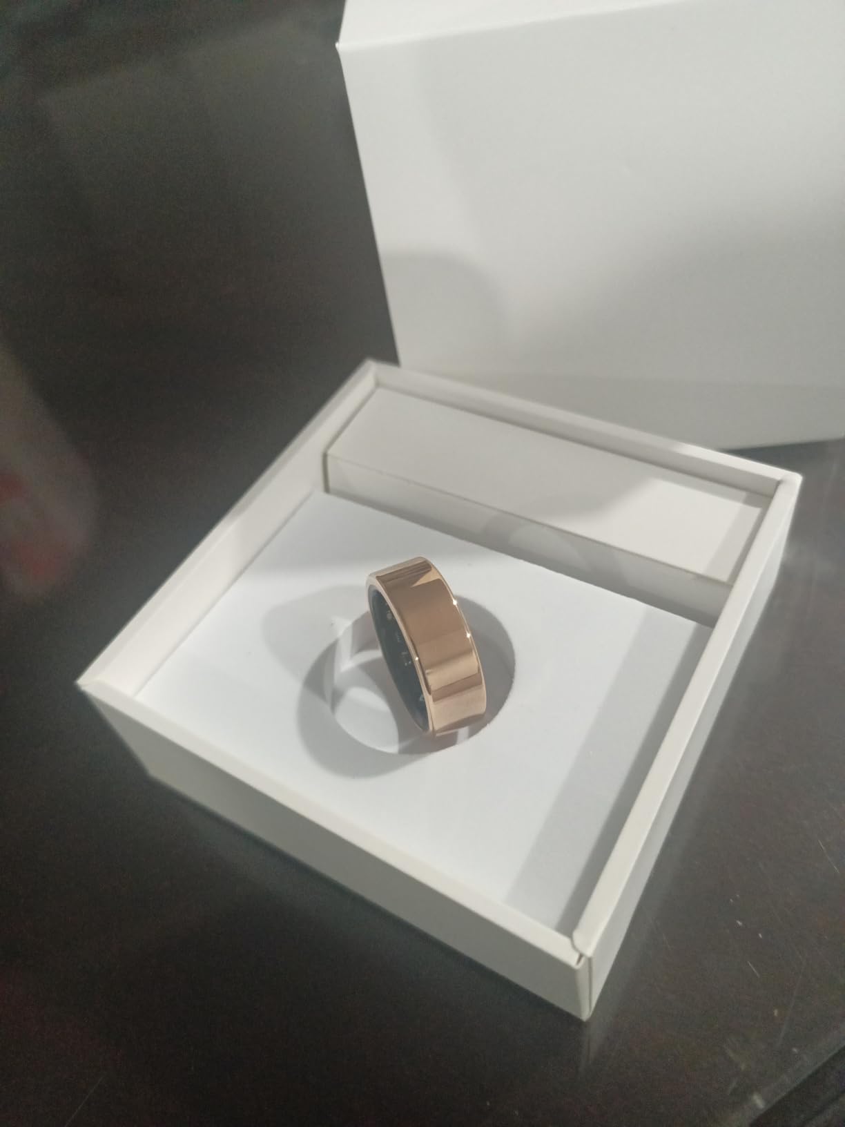 Smart Ring for Women & Men, Fitness Tracker Ring with Heart Rate Monitor, HRV, Sleep Tracking, No Subscription Fee, 10ATM Waterproof Activity Ring for iPhone & Android customer photo 1