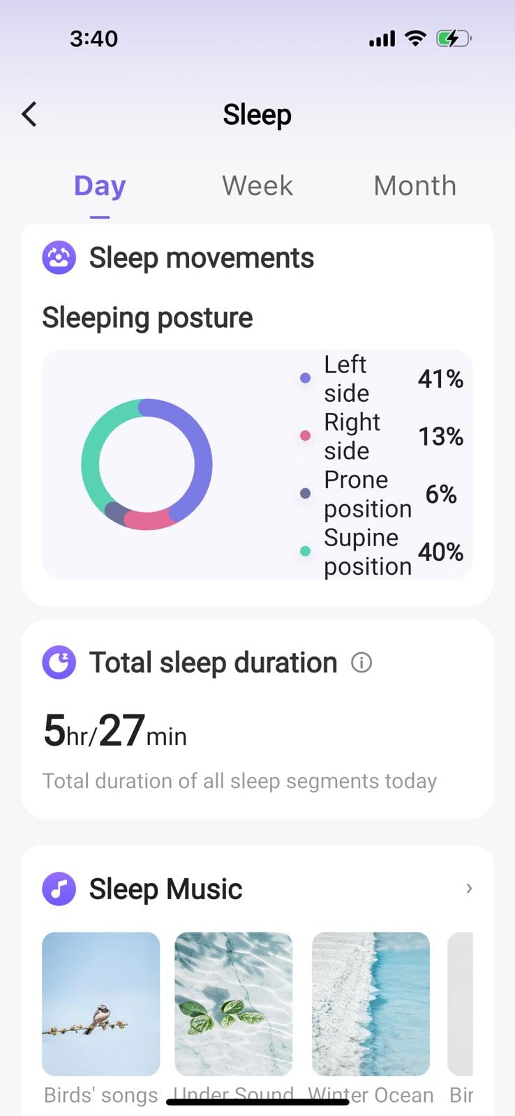 2026 Sleep Earbuds Bluetooth 6.0 in Ear, Mini Sleep Headphones with Sleep Monitor and APP, Small Earplugs for Side Sleepers, 48H Playtime Sleep Earphones with Sleep Mode, Personal Alarm, Blue customer photo 2