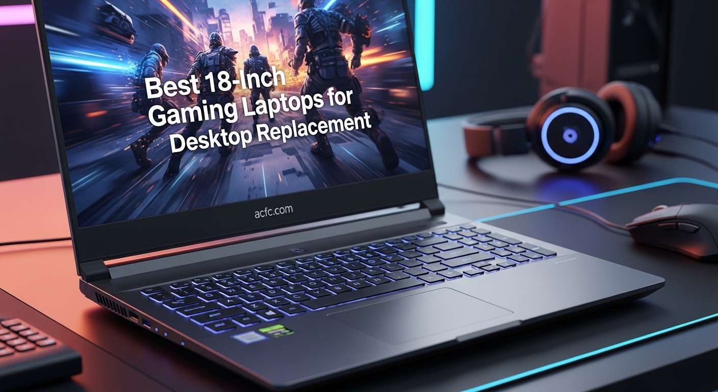 Best 18-Inch Gaming Laptops for Desktop Replacement