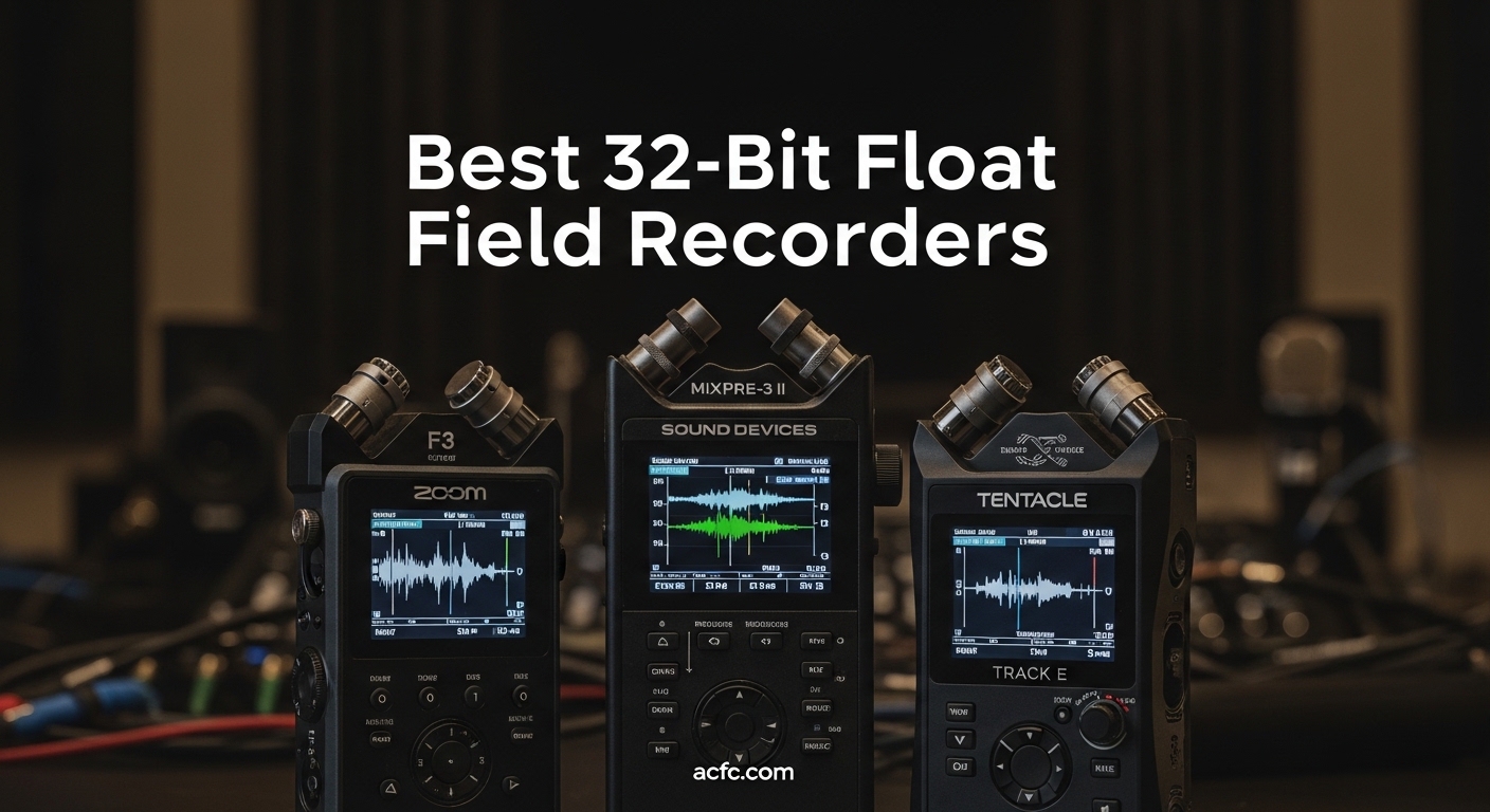 Best 32-Bit Float Field Recorders