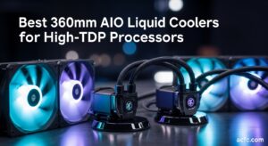 Best 360mm AIO Liquid Coolers for High-TDP Processors
