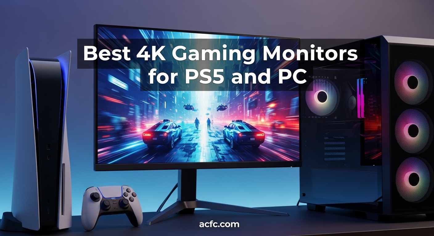 Best 4K Gaming Monitors for PS5 and PC