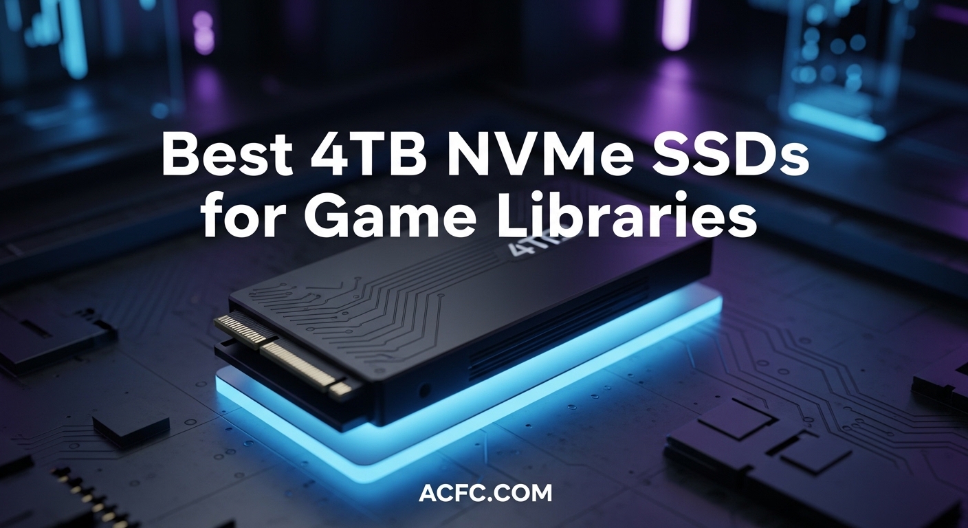 Best 4TB NVMe SSDs for Game Libraries