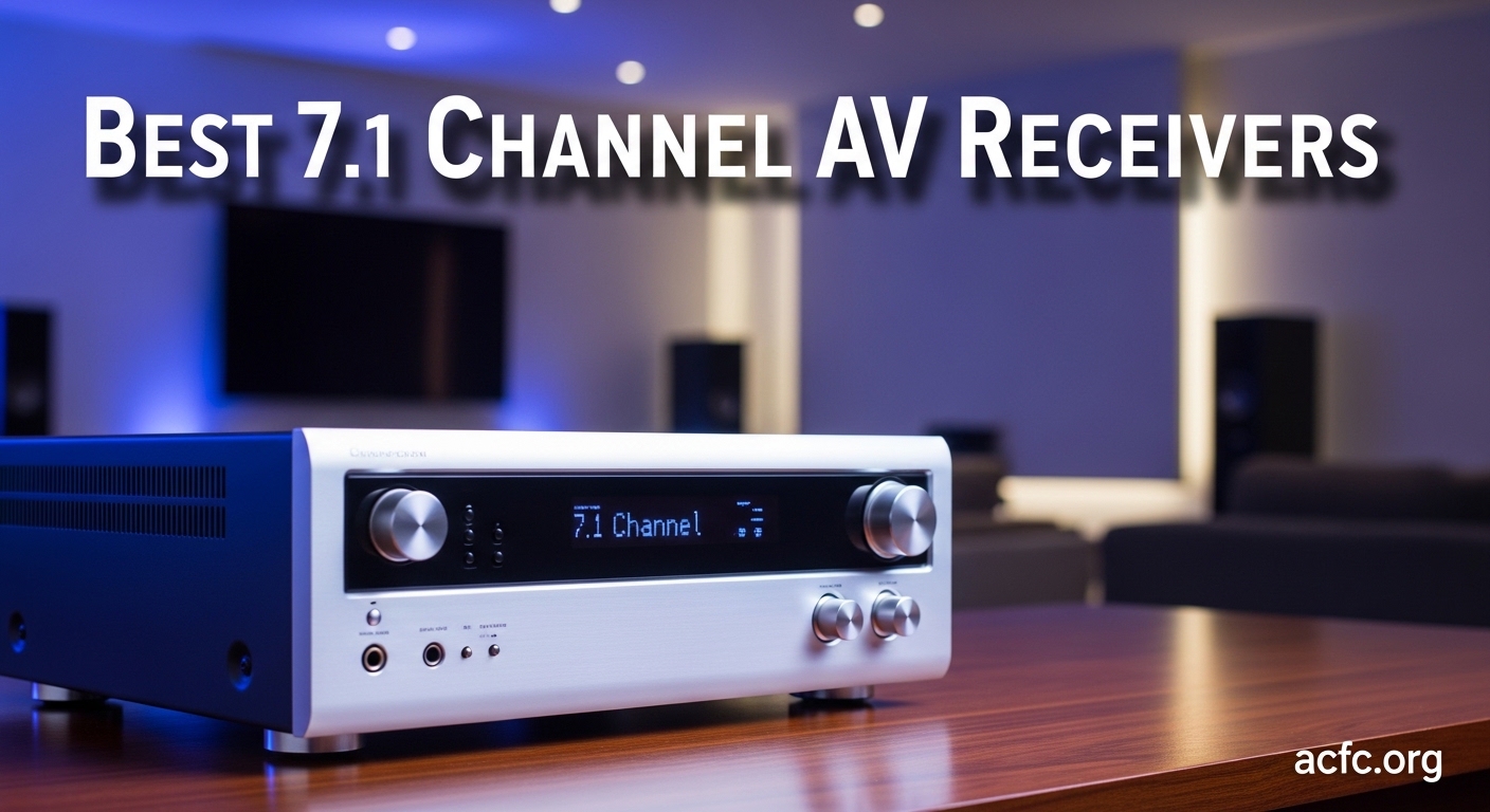 Best 7.1 Channel AV Receivers