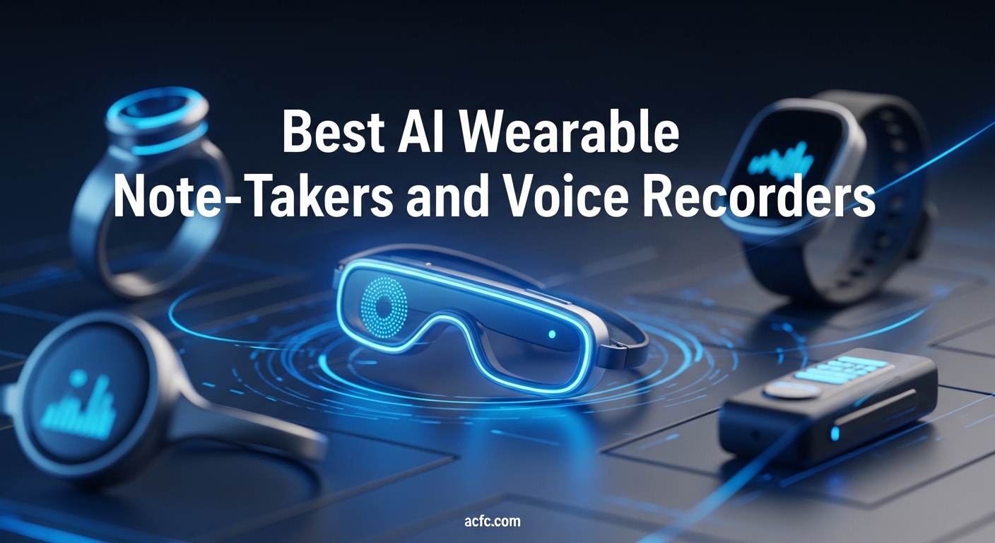 Best AI Wearable Note-Takers and Voice Recorders