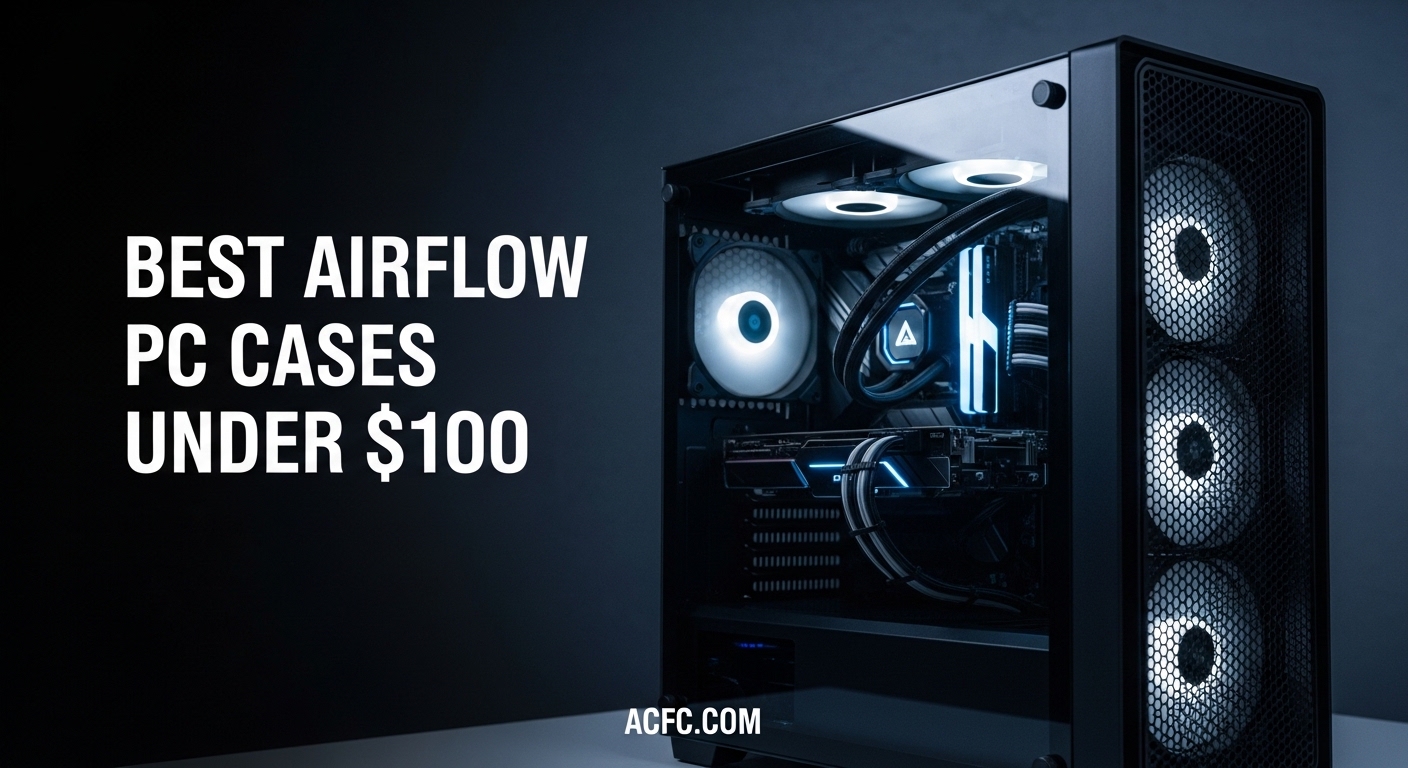 Best Airflow PC Cases Under $100