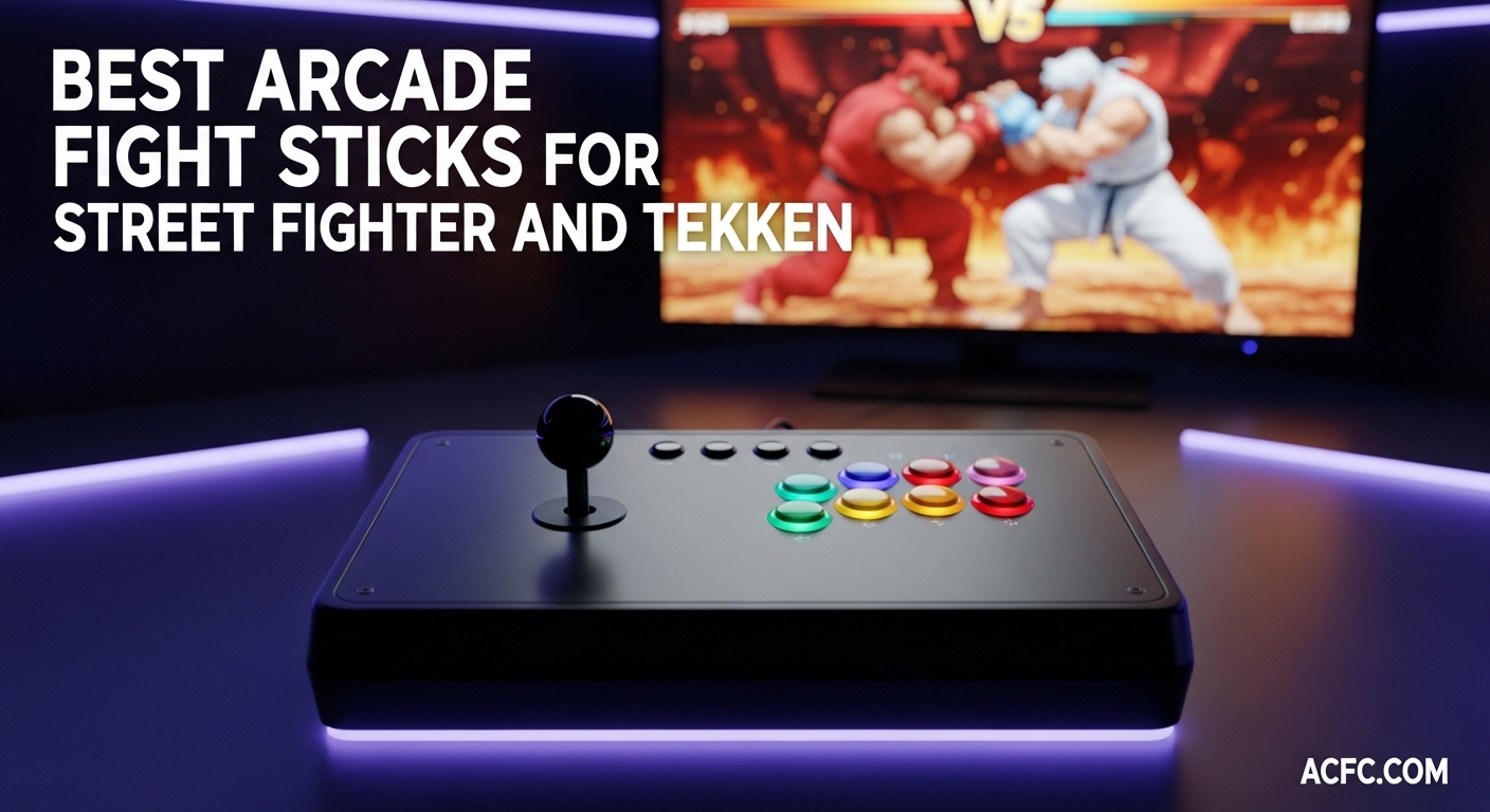 Best Arcade Fight Sticks for Street Fighter and Tekken