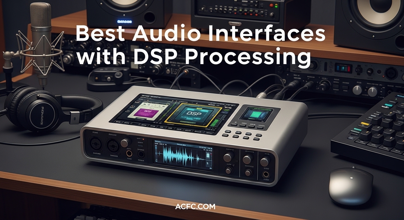 Best Audio Interfaces with DSP Processing