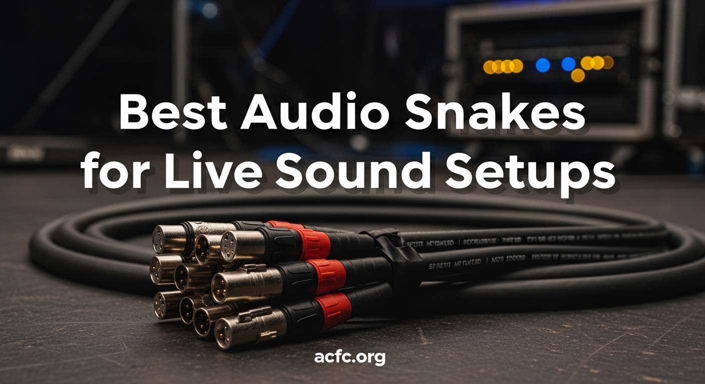 Best Audio Snakes for Live Sound Setups