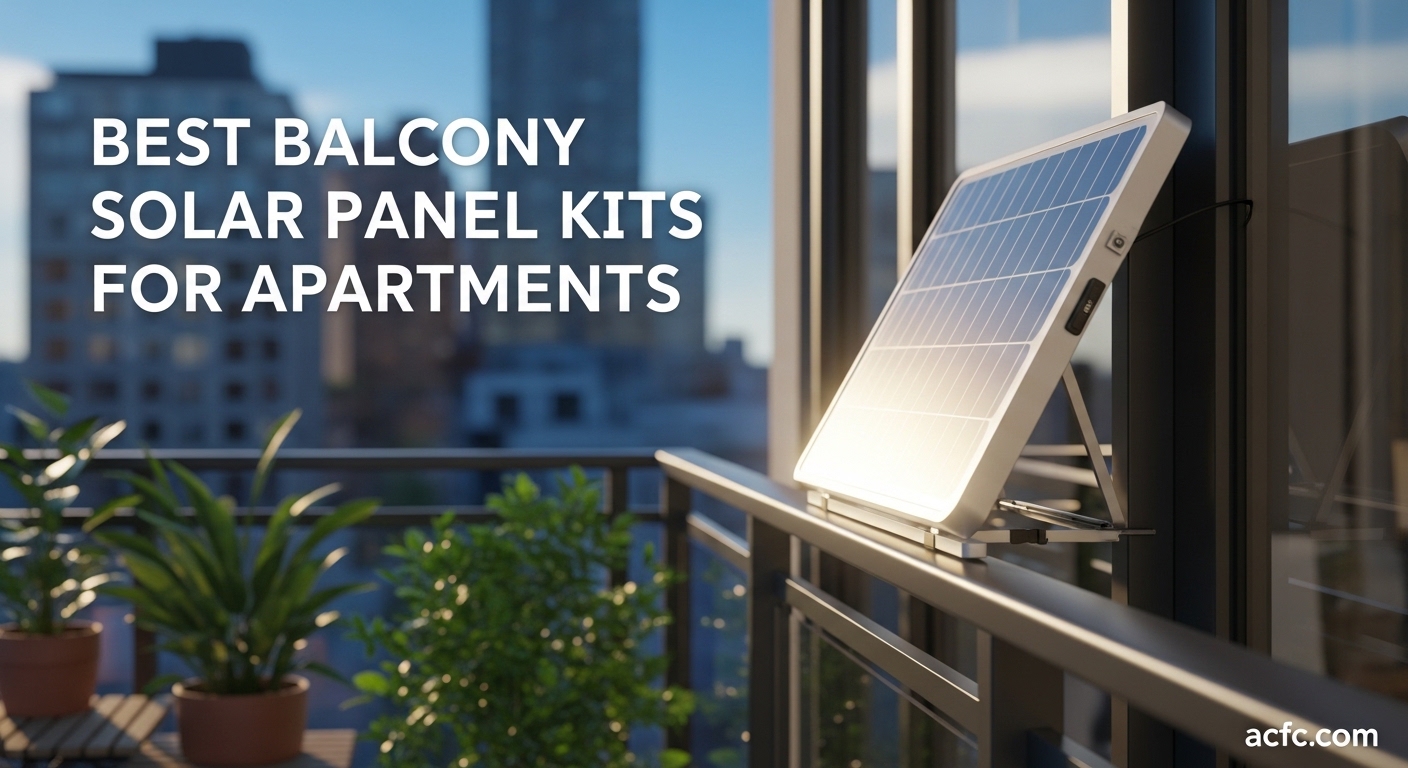 Best Balcony Solar Panel Kits for Apartments