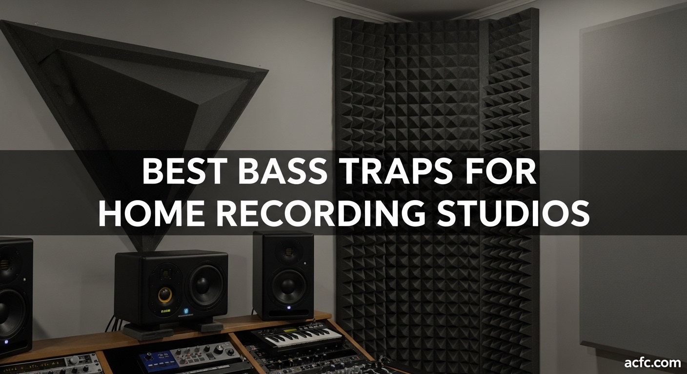 Best Bass Traps for Home Recording Studios
