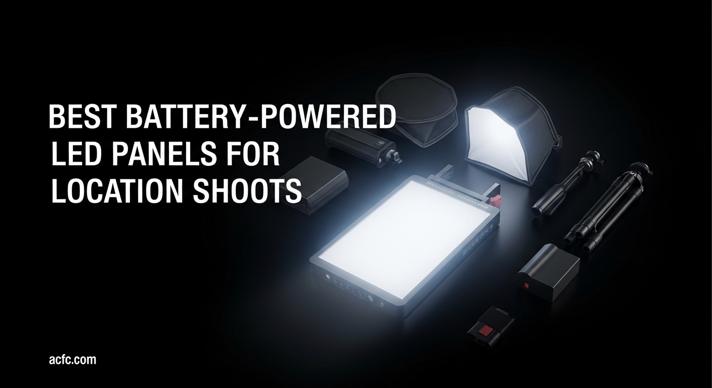 Best Battery-Powered LED Panels for Location Shoots