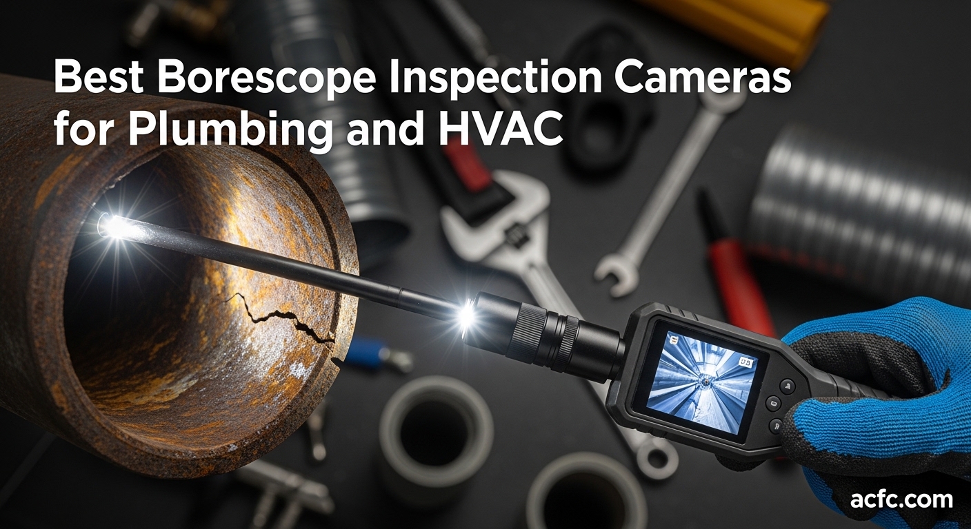 Best Borescope Inspection Cameras for Plumbing and HVAC