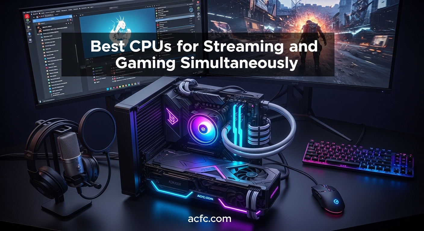 Best CPUs for Streaming and Gaming Simultaneously
