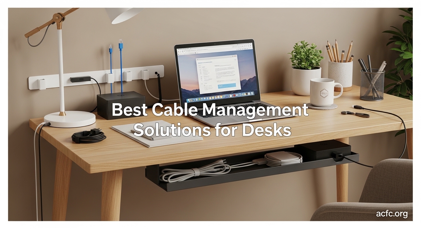 Best Cable Management Solutions for Desks