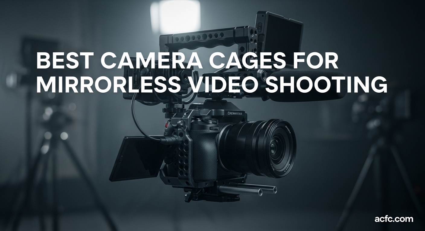 Best Camera Cages for Mirrorless Video Shooting