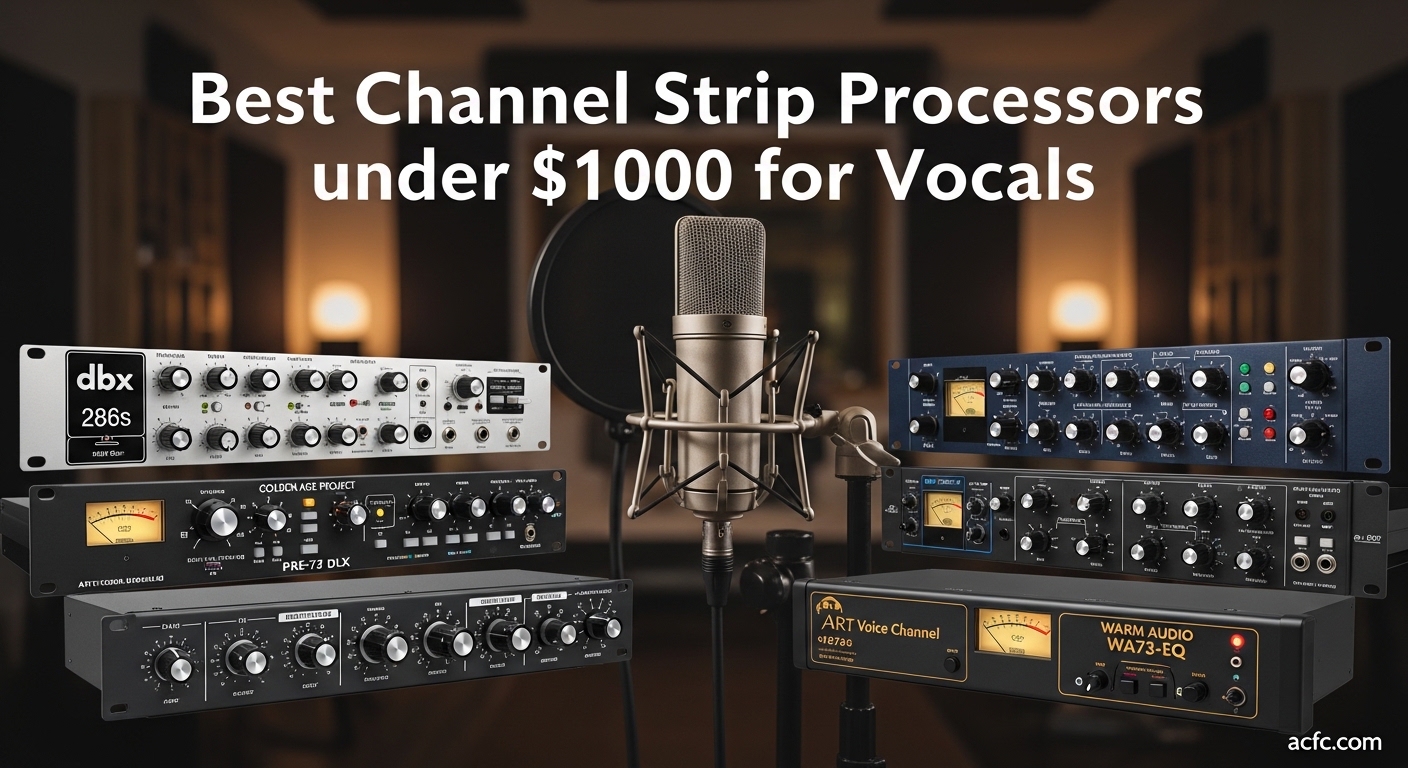 Best Channel Strip Processors under $1000 for Vocals