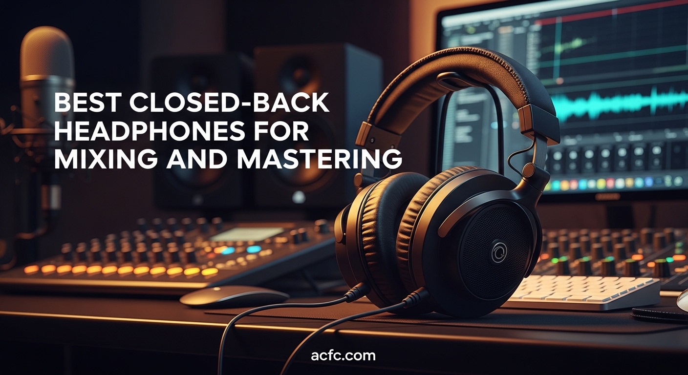 Best Closed-Back Headphones for Mixing and Mastering