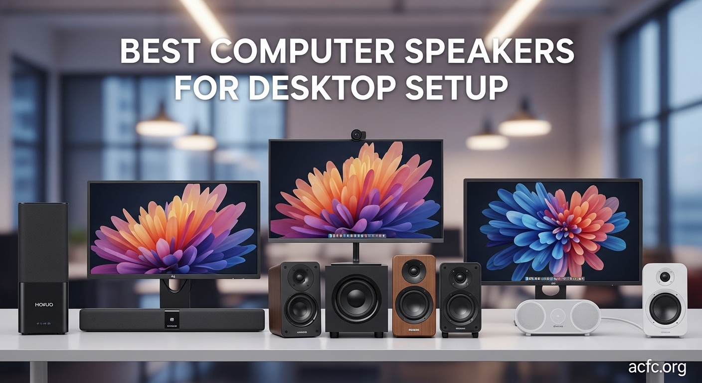 Best Computer Speakers for Desktop Setup