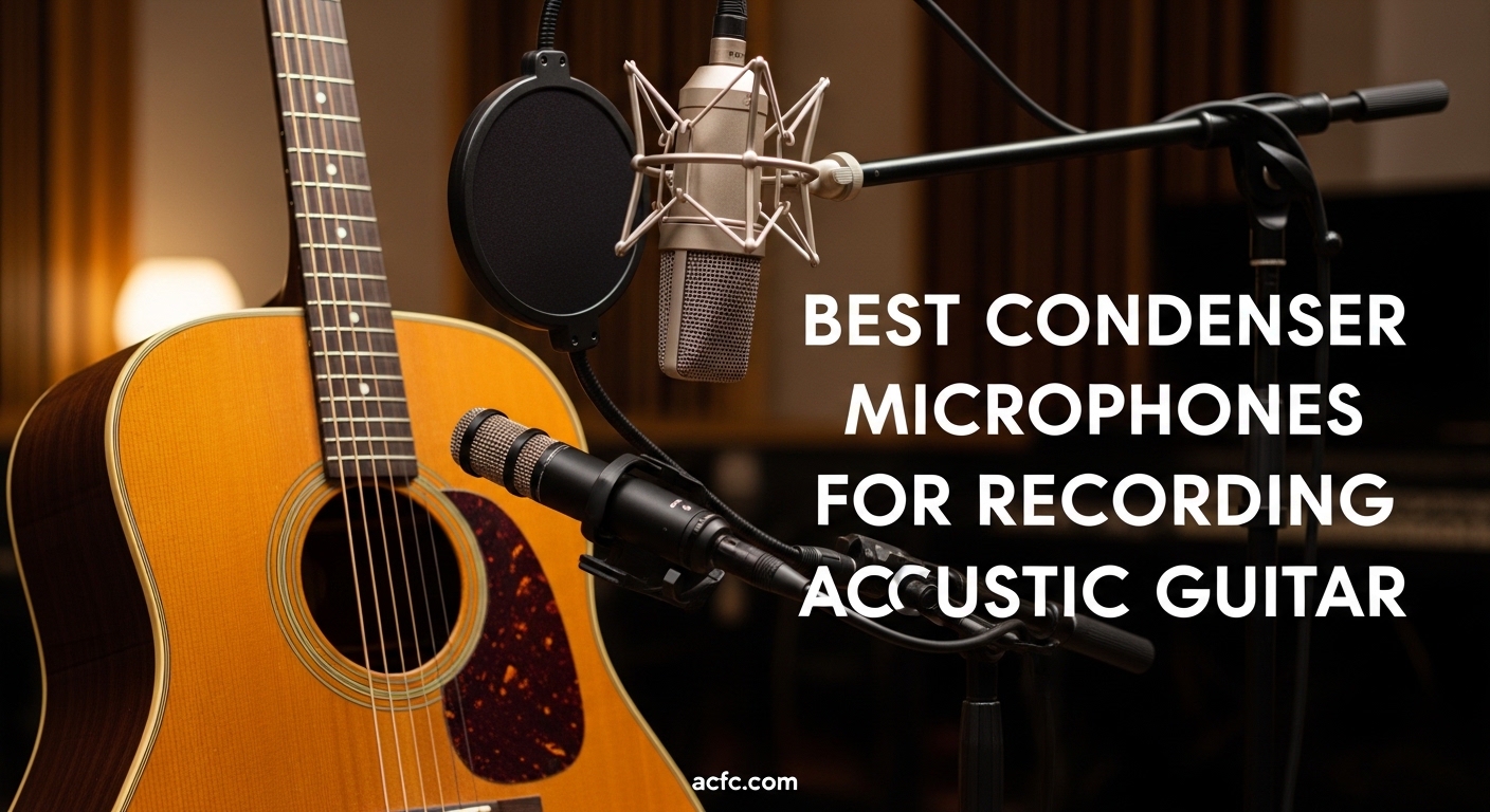 Best Condenser Microphones for Recording Acoustic Guitar