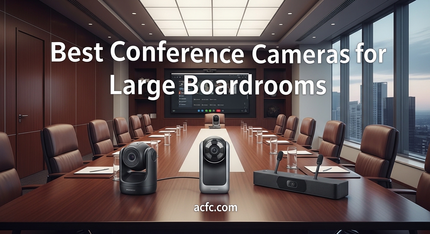 Best Conference Cameras for Large Boardrooms