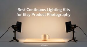 Best Continuous Lighting Kits for Etsy Product Photography