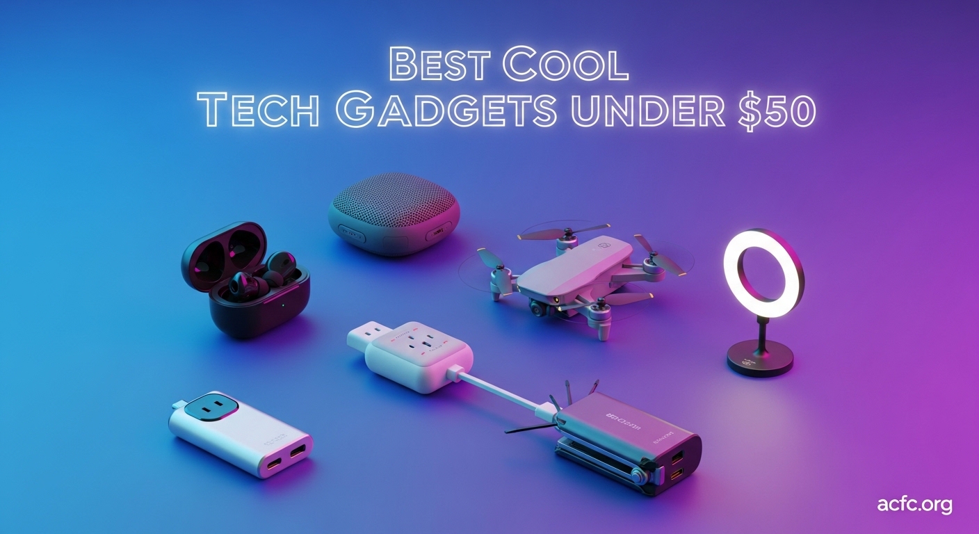 Best Cool Tech Gadgets Under $50