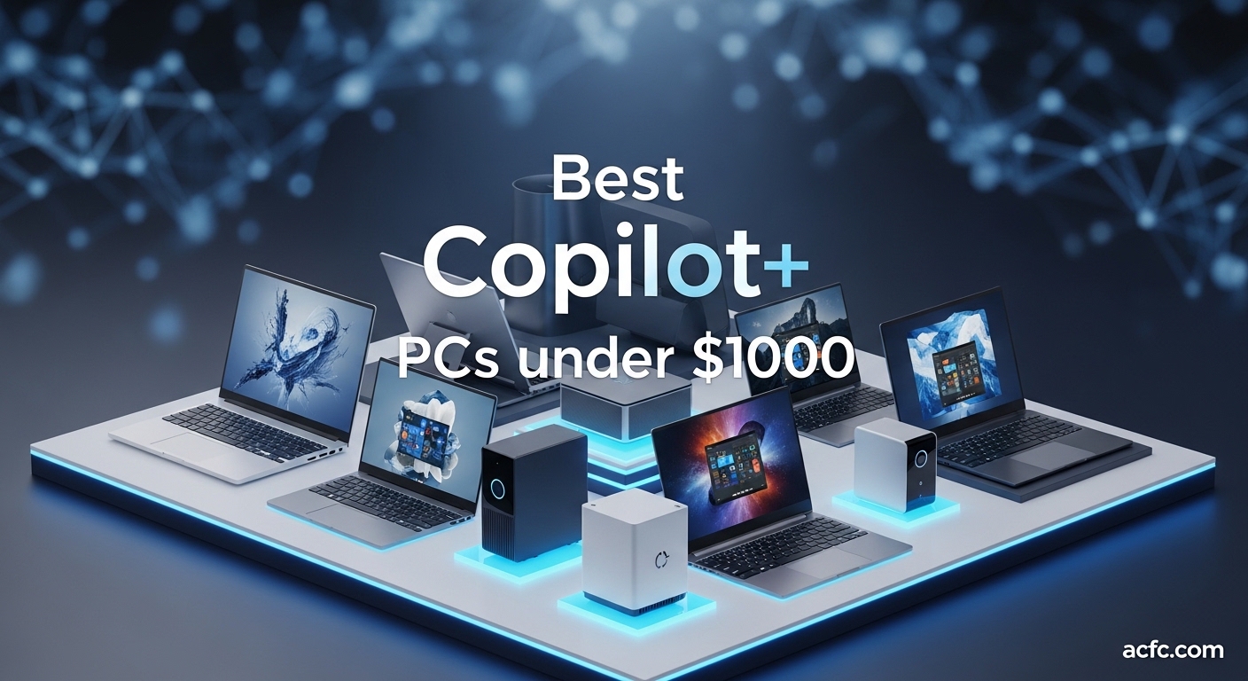 Best Copilot+ PCs under $1000