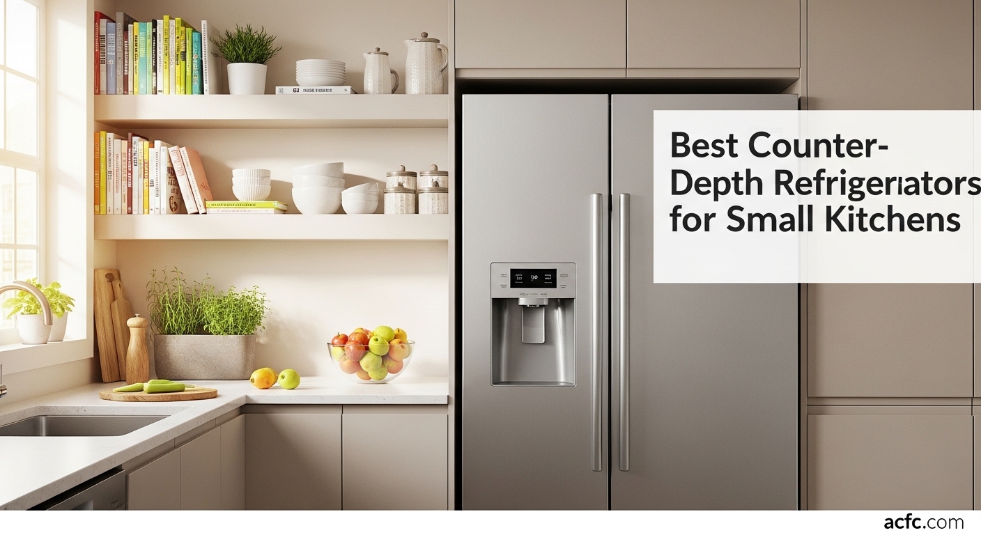 Best Counter-Depth Refrigerators for Small Kitchens