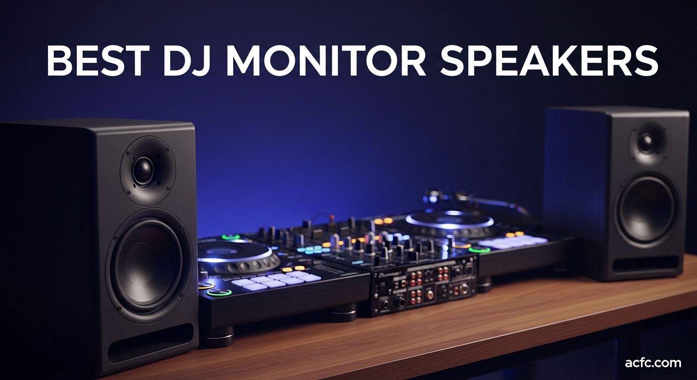 Best DJ Monitor Speakers