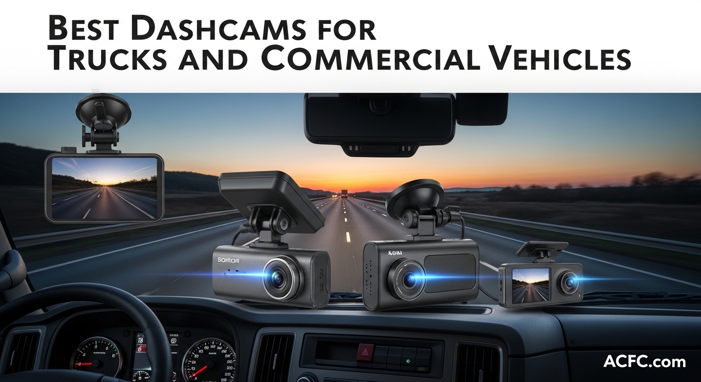 Best Dashcams for Trucks and Commercial Vehicles