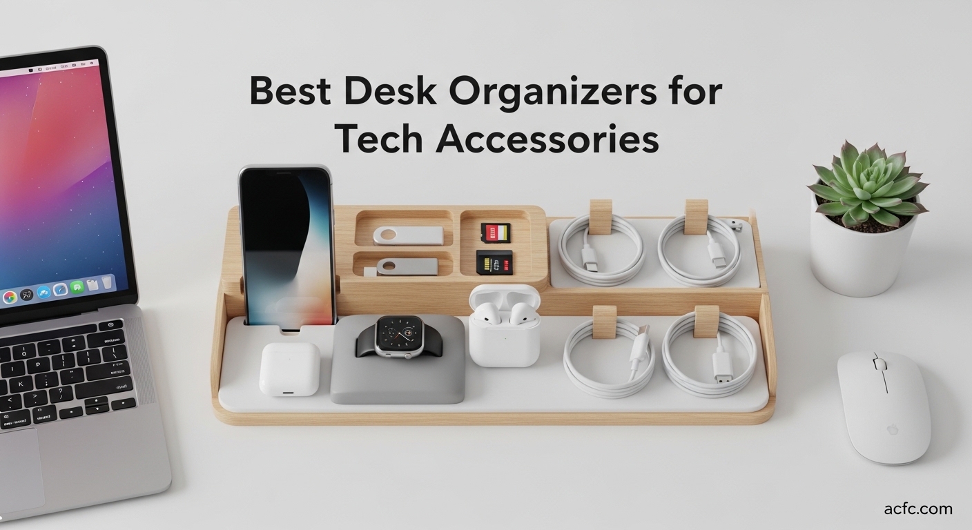 Best Desk Organizers for Tech Accessories