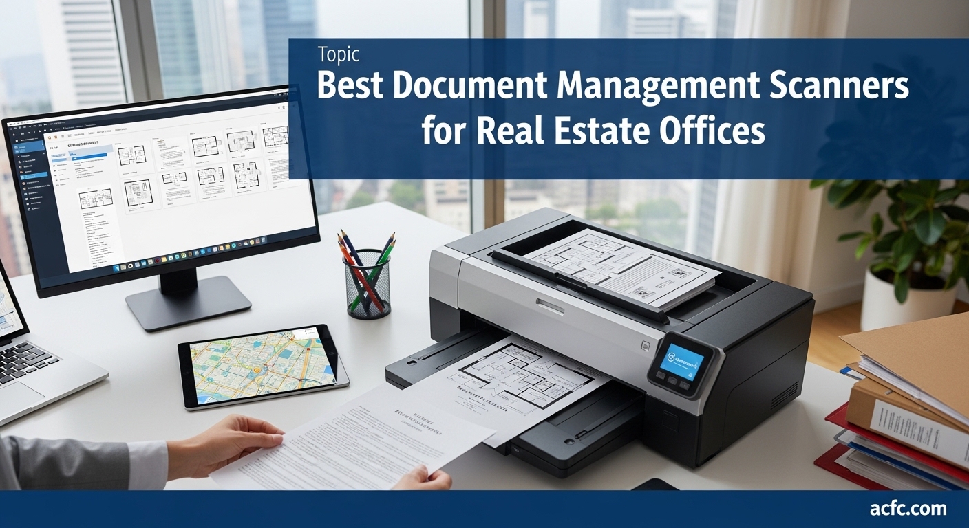 Best Document Management Scanners for Real Estate Offices
