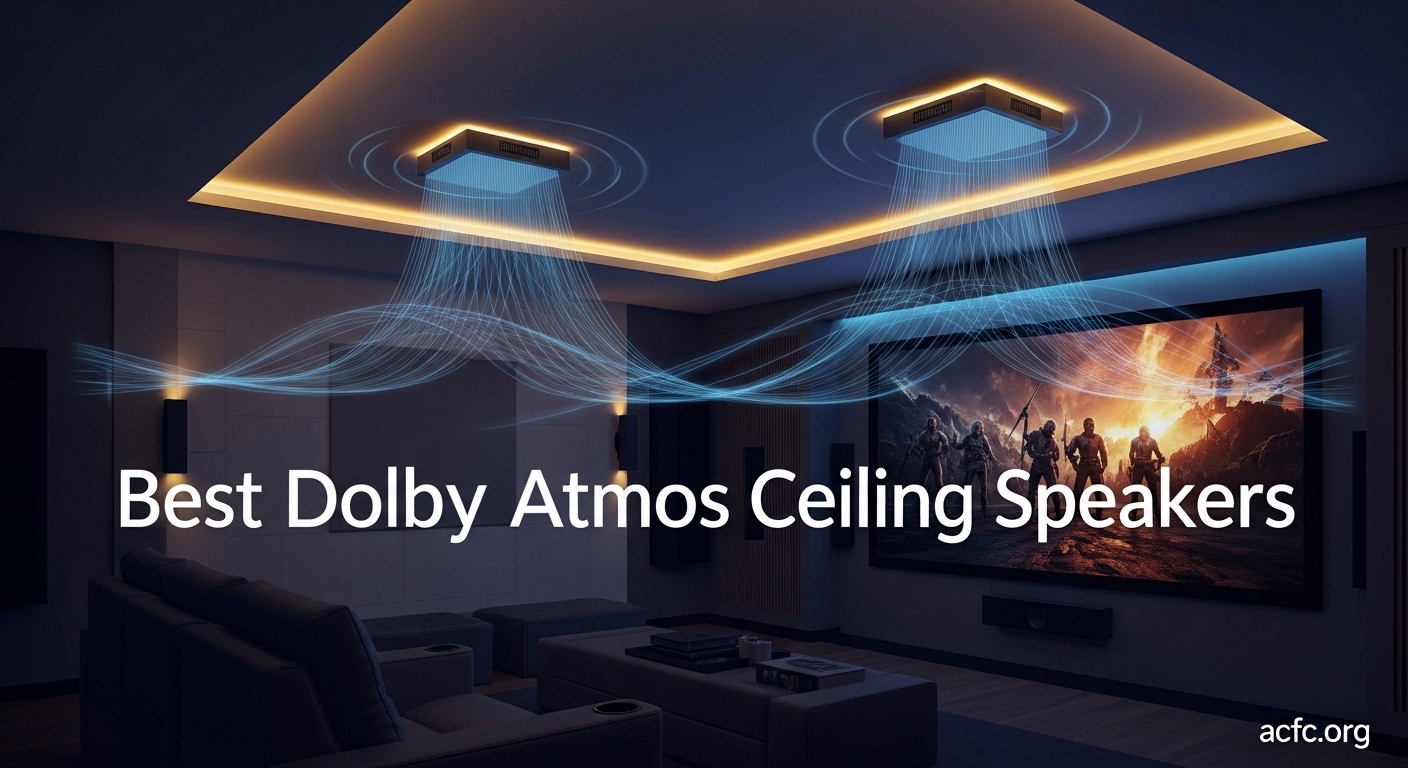 Best Dolby Atmos Ceiling Speakers