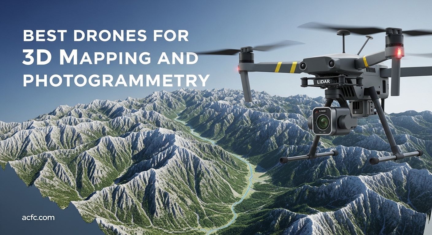 Best Drones for 3D Mapping and Photogrammetry