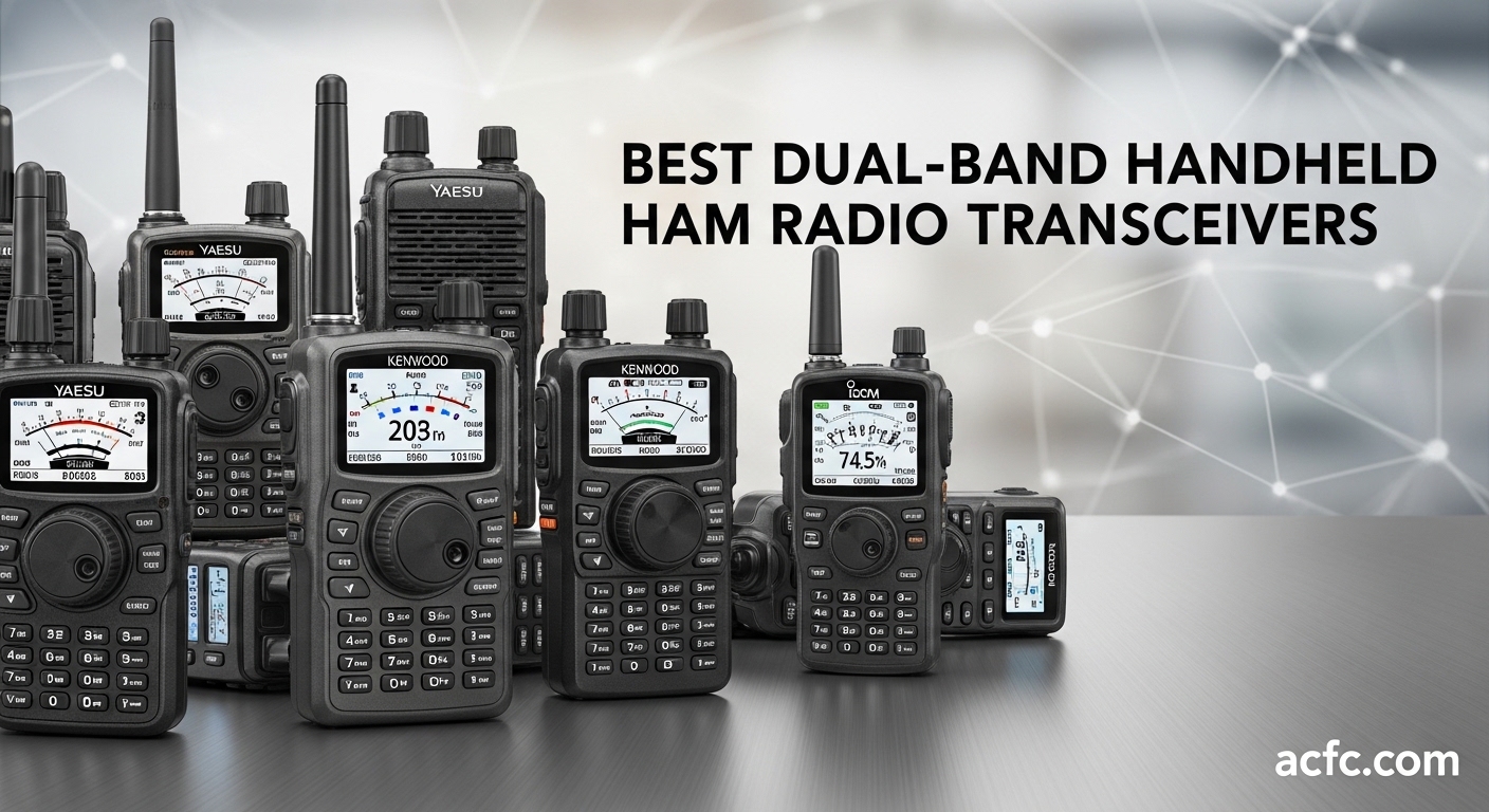 Best Dual-Band Handheld Ham Radio Transceivers