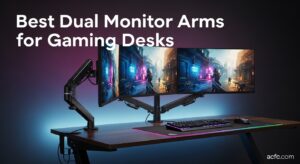 Best Dual Monitor Arms for Gaming Desks