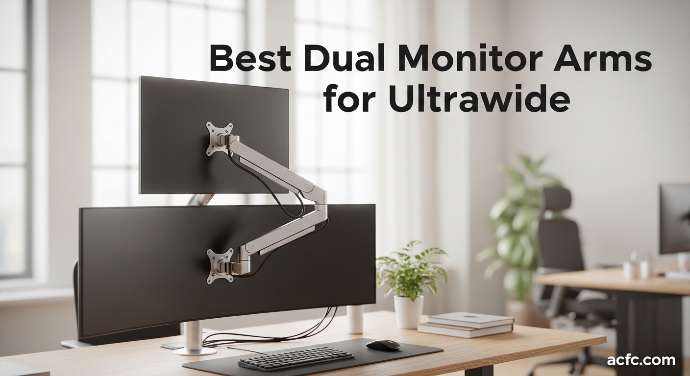Best Dual Monitor Arms for Ultrawide