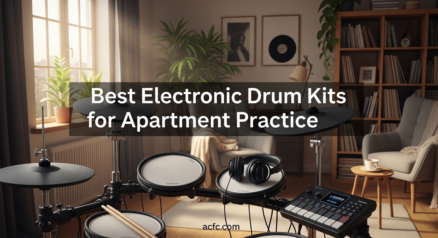 Best Electronic Drum Kits for Apartment Practice