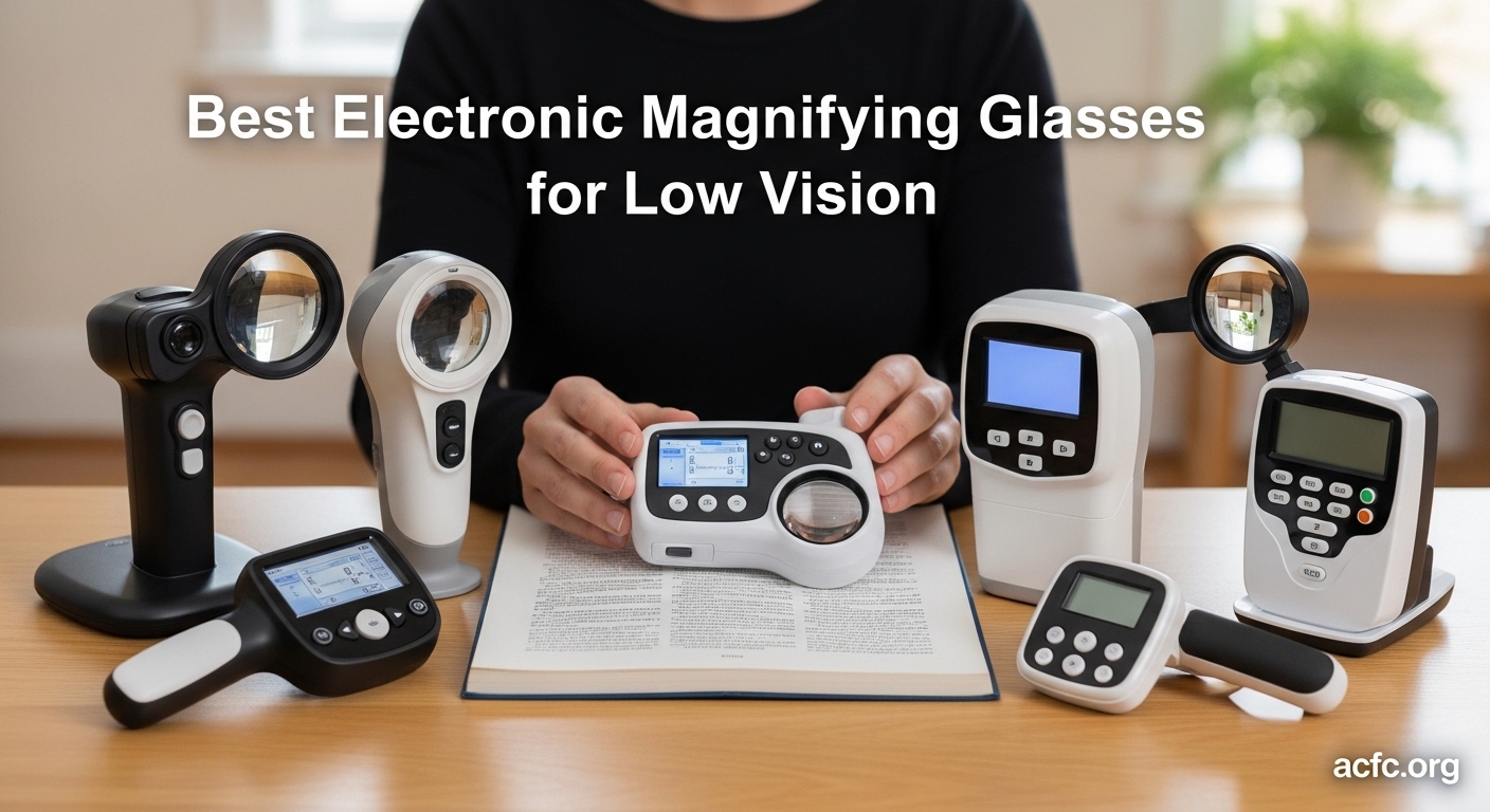 Best Electronic Magnifying Glasses for Low Vision