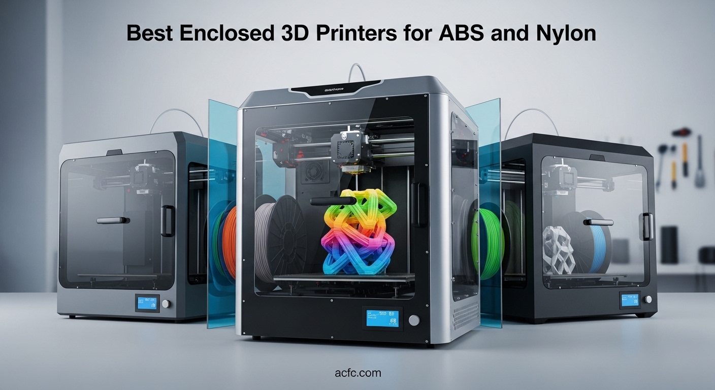 Best Enclosed 3D Printers for ABS and Nylon